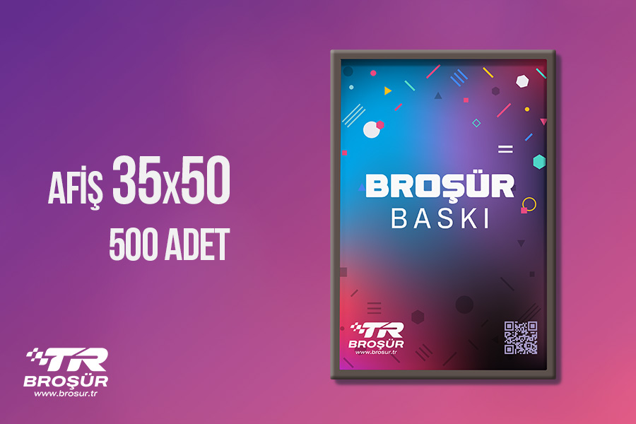 brosur.tr - AFİŞ 35X50 500 ADET