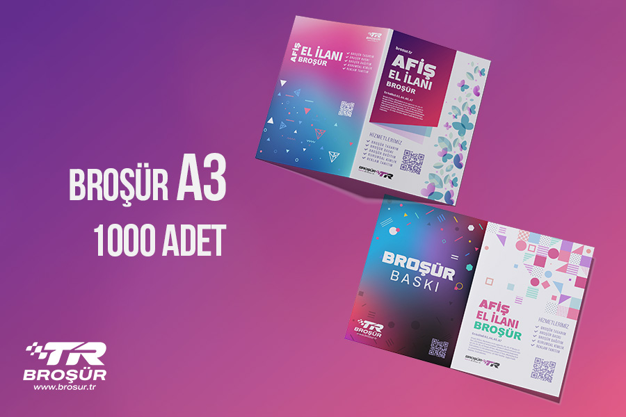 brosur.tr - BROŞÜR A3 1000 ADET
