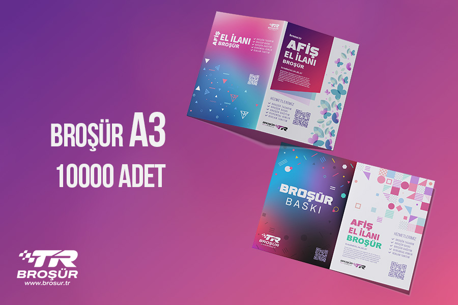 brosur.tr - BROŞÜR A3 10000 ADET