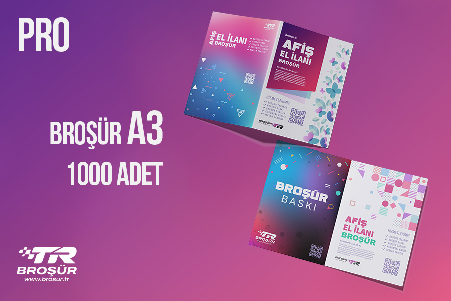 brosur.tr - BROŞÜR A3 PRO 1000 ADET