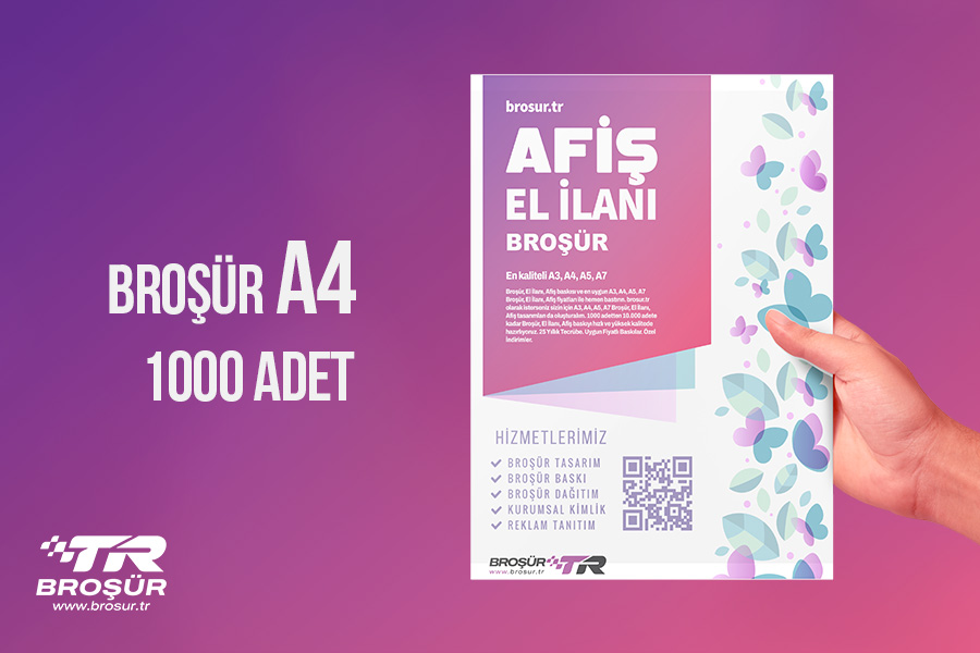 brosur.tr - BROŞÜR A4 1000 ADET
