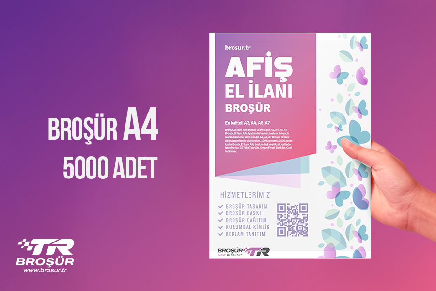 brosur.tr - BROŞÜR A4 5000 ADET