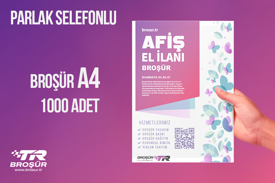 brosur.tr - BROŞÜR A4 PARLAK SELEFONLU 1000 ADET