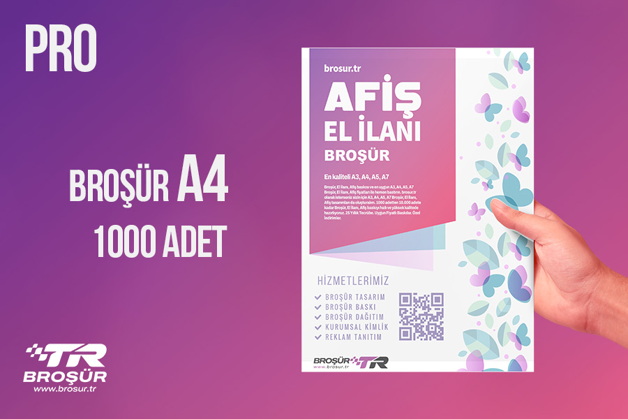 brosur.tr - BROŞÜR A4 PRO 1000 ADET