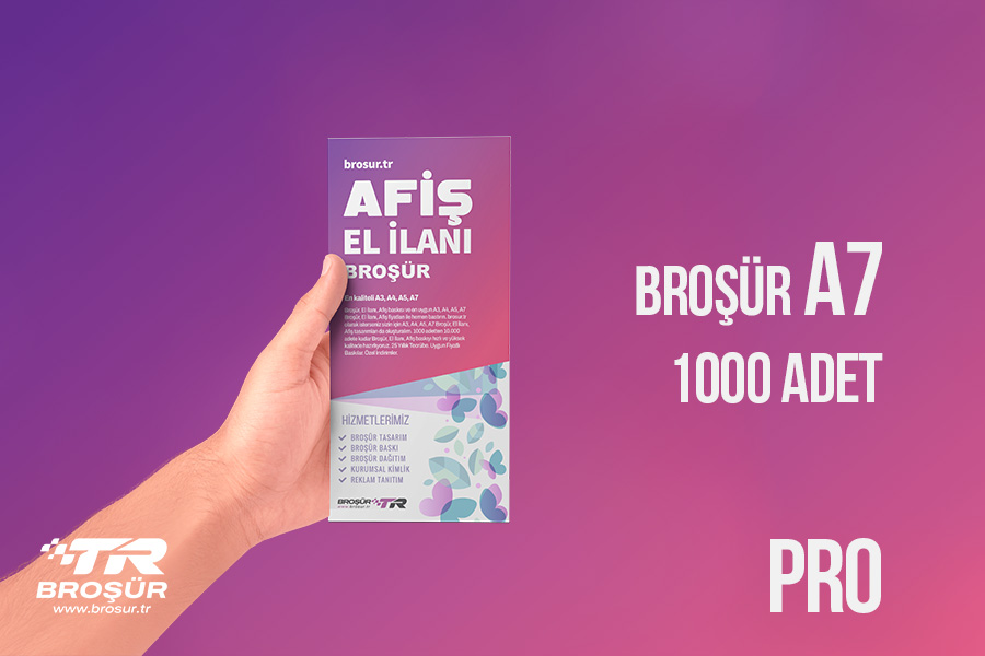 brosur.tr - BROŞÜR A7 PRO 1000 ADET