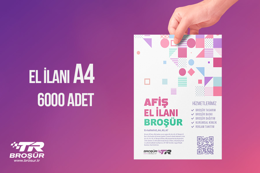 brosur.tr - EL İLANI A4 6000 ADET