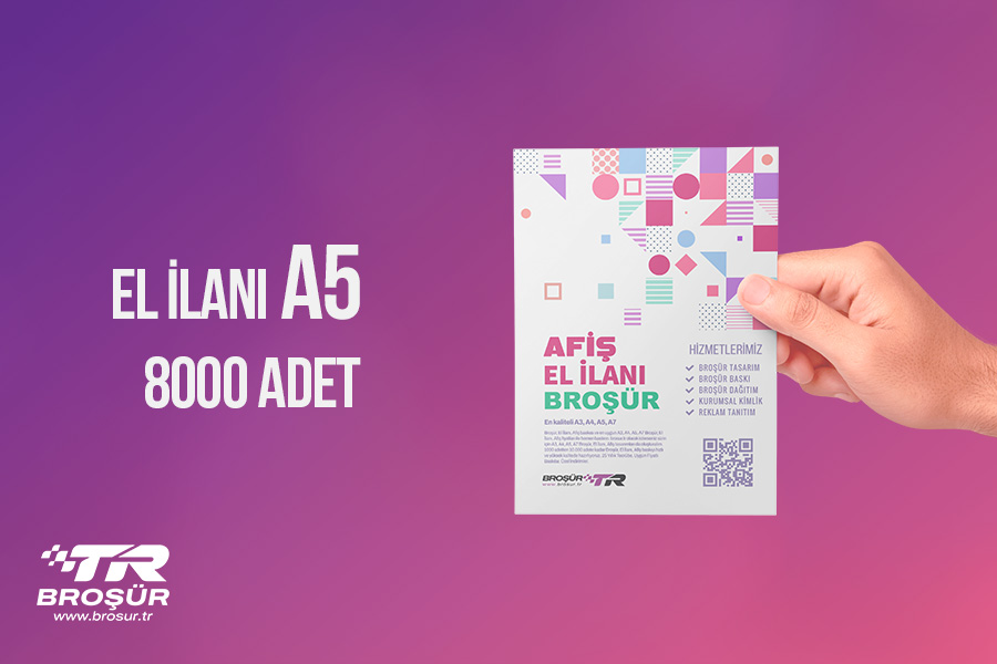 brosur.tr - EL İLANI A5 8000 ADET