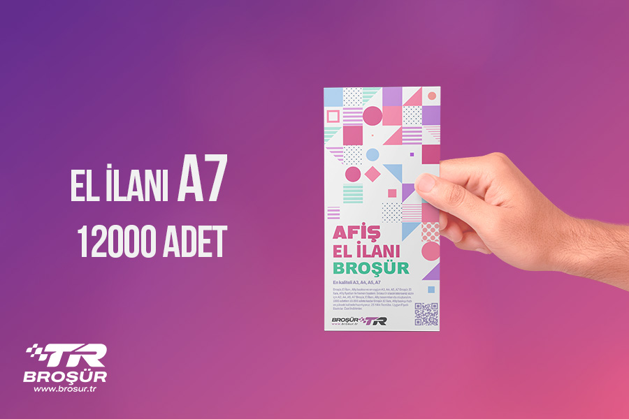 brosur.tr - EL İLANI A7 12000 ADET